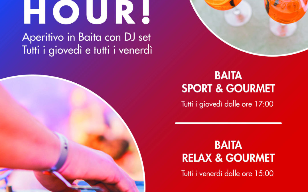 Ritorna l’Happy Hour con musica alle Melette