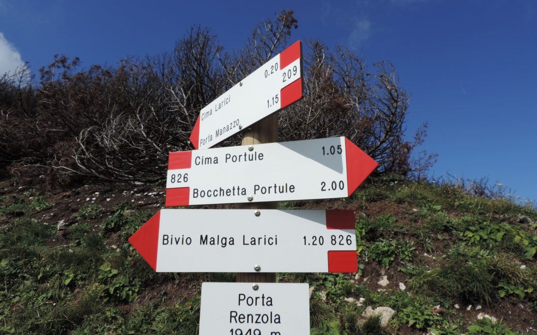 Escursione in e-bike dalle Melette: Cima Portule